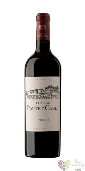 Chateau Pontet Canet 2016 Pauillac 5éme Grand cru classé en 1855     0.75 l