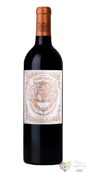 Chateau Pichon Baron Longueville 2002 Pauillac 2me Grand cru class en 1855   0.75 l