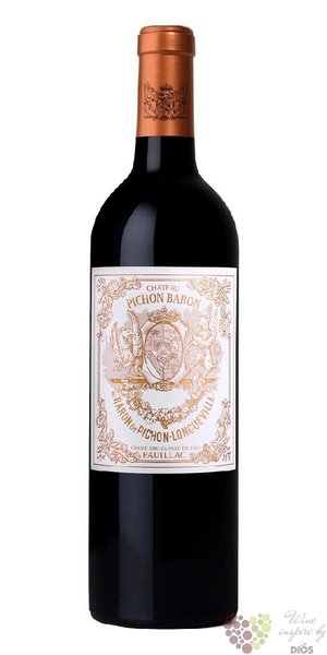 Chateau Pichon Baron Longueville 2018 Pauillac 2me Grand cru Class en 1855  0.75 l