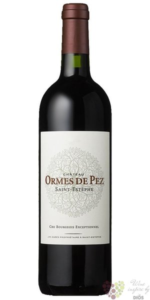 Chateau les Ormes de Pez 2013 Saint Estephe cru bourgeois exceptionnel   0.75 l