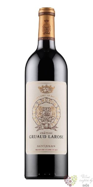 Chateau Gruaud Larose 2010 Saint Julien 2éme Grand cru classé en 1855  0.75 l