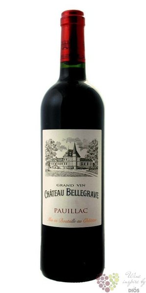 Chateau Bellegrave 2012 Pauillac cru bourgeois  0.75 l