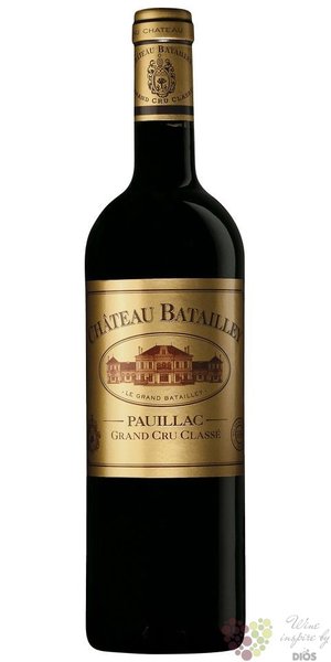 Chateau Batailley 2019 Pauillac 5me grand cru class en 1855  0.75 l