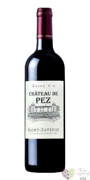 Chateau de Pez 2009 Saint Estephe Cru bourgeois exceptionnel  0.75 l