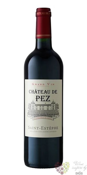 Chateau de Pez 2018 Saint Estephe Cru bourgeois exceptionnel  0.75 l