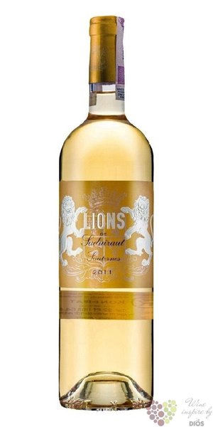 les Lions de Suduiraut 2017 Sauternes 2nd wine Chateau Suduiraut  0.75 l