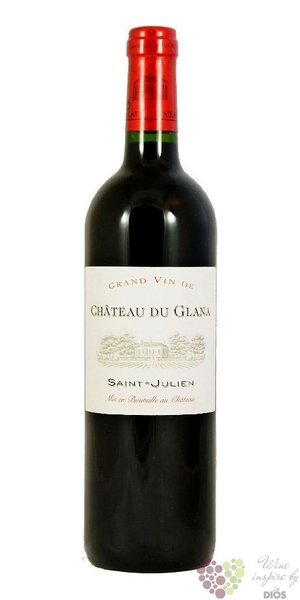 Chateau du Glana 2010 Saint Julien Cru bourgeois superieur   0.75 l