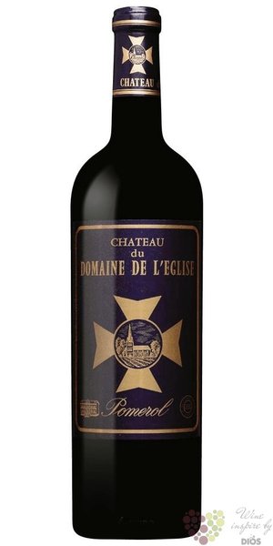 Chateau du domaine de l´Eglise 2019 Pomerol Aoc   0.75 l