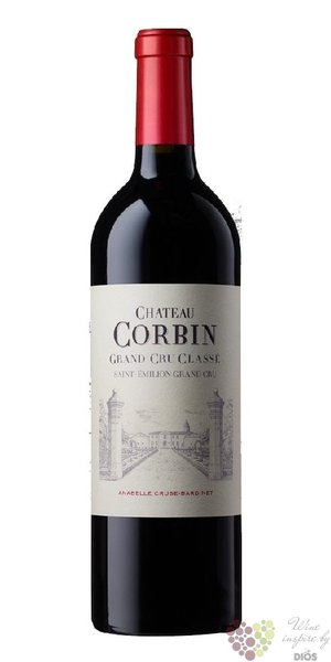 Chateau Corbin 2019 Saint Emilion Grand cru class  0.75 l