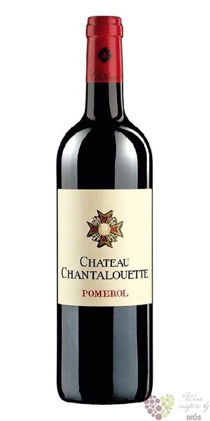 Chateau Chantalouette 2012 Pomerol Aoc Chteau de Sales famille Lambert  0.75 l