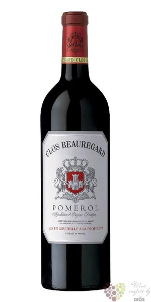 Clos Beauregard 2015 Pomerol Aoc  0.75 l