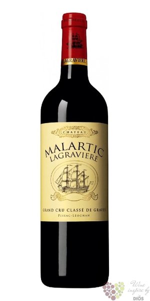 Chateau Malartic Lagraviere 2017 Pessac Leognan Grand cru class de Graves  0.75 l