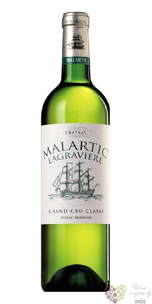 Chateau Malartic Lagraviere blanc 2017 Pessac Leognan Aoc    0.75 l