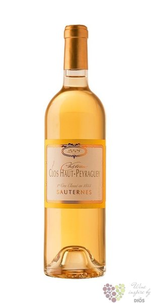 Clos Haut Peyraguey 2009 Sauternes 1er cru class    0.375 l