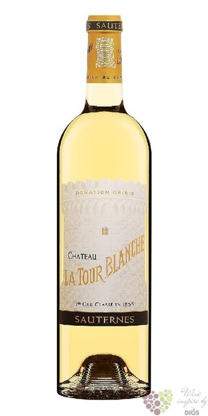 Chateau la Tour Blanche 2007 Sauternes 1er Grand cru Class en 1855    0.75 l