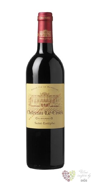 Chateau le Crock 2017 Saint Estephe cru bourgeois  0.75 l