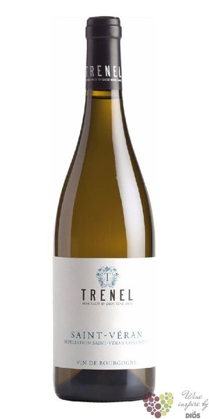 Saint Veran blanc Aoc 2018 maison Trenel  0.75 l