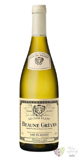 Beaune Greves blanc  le Clos  Aoc 2017 maison Louis Jadot  0.75 l