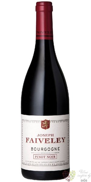 Bourgogne Pinot noir  Joseph Faiveley  Aoc 2020 domaine Faiveley  0.75 l