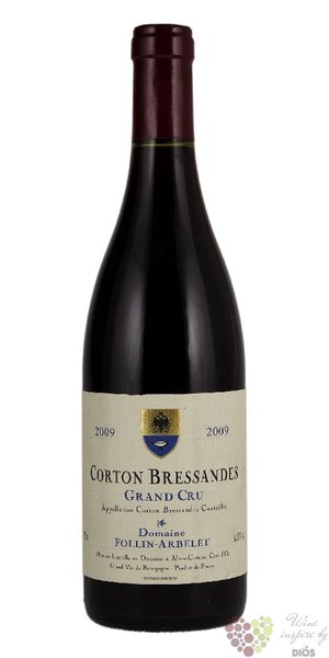 Corton Bressandes Grand cru 2017 domaine Follin Arbelet  0.75 l