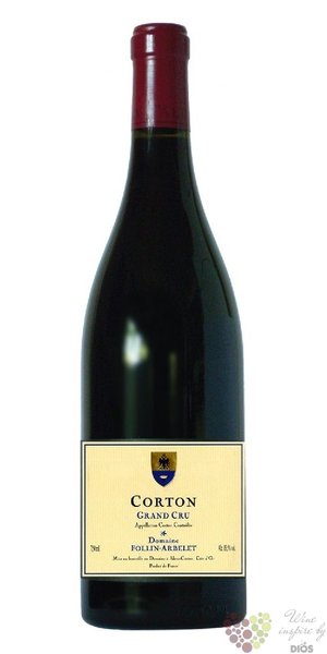 Corton Grand cru 2015 domaine Follin Arbelet  0.75 l