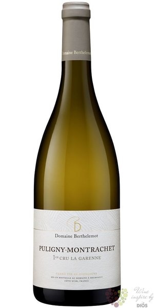 Puligny Montrachet 1er cru „ la Garenne ” 2020 domaine Etienne Sauzet  0.75 l