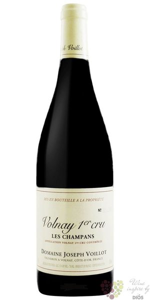 Volnay 1er cru  Champans  2015 domaine Joseph Voillot  0.75 l