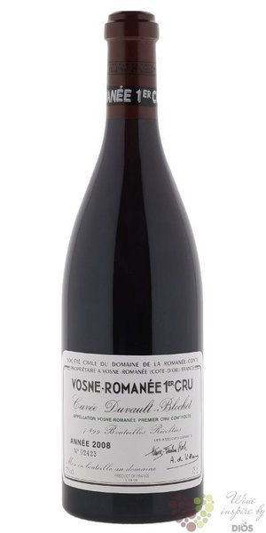 Romane Saint Vivant 1er Duvault Blochet 2008 domaine de la Romane Conti  0.75l