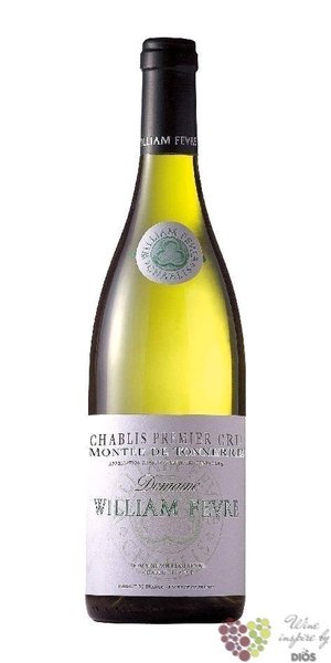 Chablis 1er cru  Monte de Tonnerre  2020 domaine William Fevre  0.75 l