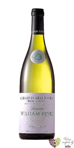 Chablis Grand cru  Bougros  2016 domaine William Fevre  0.75 l