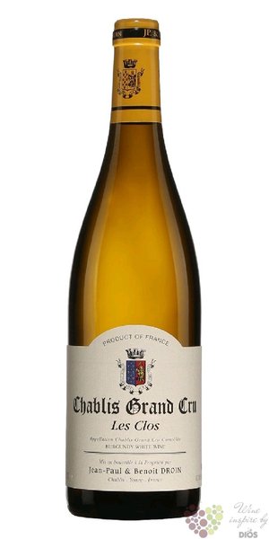 Chablis Grand cru  les Clos  2018 Jean Paul &amp; Benoit Droin  0.75 l