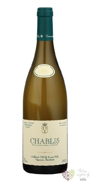 Chablis Aoc 2020 domaine Gilbert Picq   0.75 l