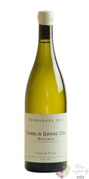 Chablis Grand cru  Bougros  2016 Patrick Piuze  0.75 l