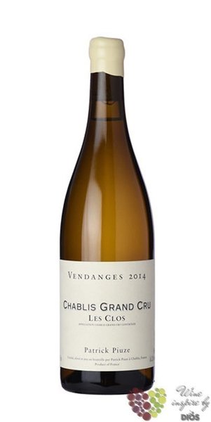 Chablis Grand cru  le Clos  2017 Patrick Piuze  0.75 l