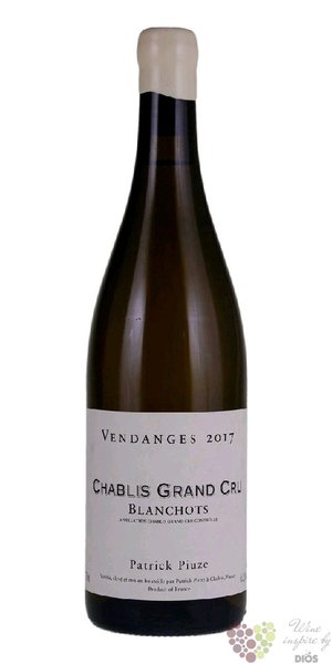 Chablis Grand cru  Blanchots  2018 Patrick Piuze  0.75 l