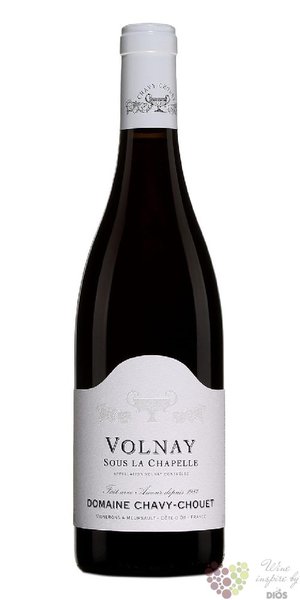 Volnay Villages  Sous la Chapelle  2020 domaine Chavy Chouet  0.75 l