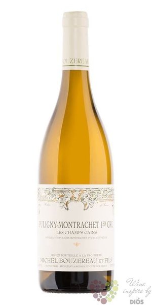 Puligny Montrachet 1er cru „ Champ Gains ” 2020 Michel Bouzereau &amp; fils  0.75 l