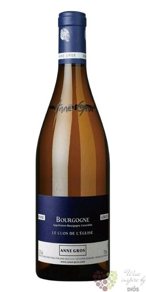 Bourgogne blanc „ Clos De l´Église ” Aoc 2020 domaine Anne Gros  0.75 l
