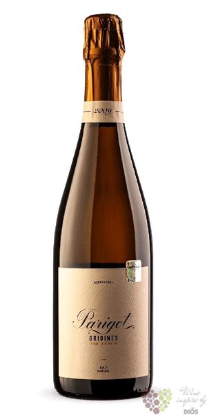 Crmant de Bourgogne  Origines  Aoc brut maison Parigot &amp; Richard  0.75 l
