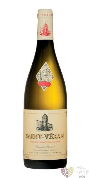 Saint Veran blanc  Morats  Aoc 2020 Chateau de Fuiss  0.75 l