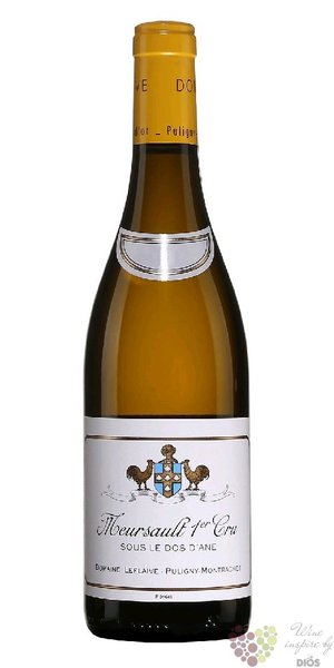 Meursault 1er cru  Sous le Dos dAne  2018 domaine Leflaive  0.75 l