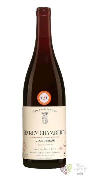 Gevrey Chambertin 1er cru  clos Prieur  2011 domaine Marc Roy  0.75 l