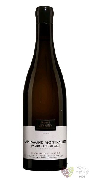 Chassagne Montrachet 1er cru  en Cailleret  2021 Domaine Morey Coffinet  0.75 l