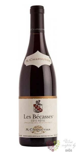 Cote Rotie  les Bcasses  Aoc 2018 maison M.Chapoutier  0.75 l