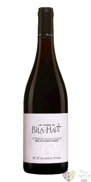 Cotes du Roussillon villages „ vignes Bila Haut ” 2021 maison M.Chapoutier  0.75 l