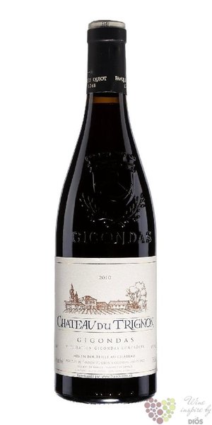 Gigondas Aoc 2012 Chateau du Trignon by famille Quiot  0.75 l