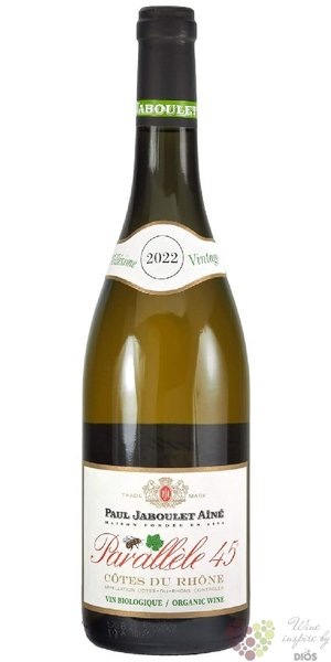 Cotes du Rhone blanc  Parallele 45  Aoc 2019 Paul Jaboulet Ain    0.75 l