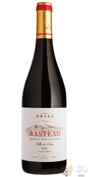 Cotes du Rhone village rouge  Rasteau  2020 Ortas - Cave de Rasteau    0.75 l