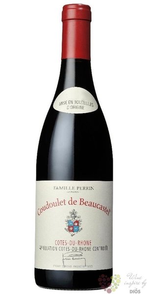 Coudoulet de Beaucastel 2014 Cotes du Rhone rouge Aoc Famille Perrin  0.75 l