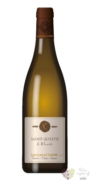 Saint Joseph blanc  lElouedes  Aoc 2006 les Vins de Vienne  0.75 l